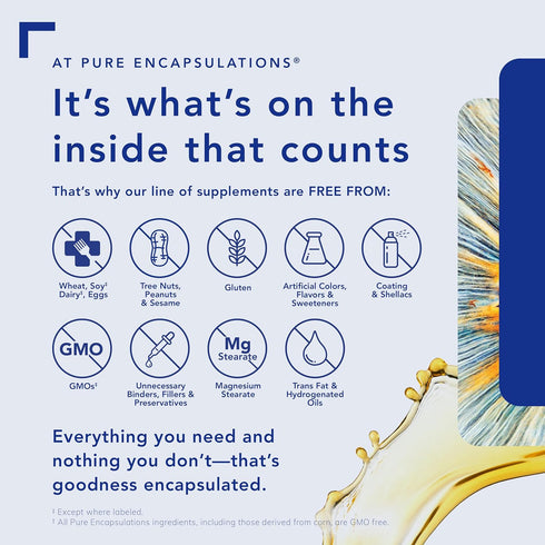 Pure Encapsulations Melatonin 3 mg - Antioxidant Supplement to Support Natural Sleeping & Relief of Occasional Sleeplessness - for Natural Sleep S...