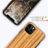 Tasikar Compatible with iPhone 11 Pro Case Easy Grip Wood Grain Design Compatible with iPhone 11 Pro (Teak)...