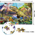 Dinosaur Puzzles for Kids, 100 Piece Jigsaw Puzzles for Kids Ages 4-8, Learning Educational Puzzle Toys for Toddlers Boys Girls 4 5 6 7 8 Years Ol...