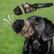 Dog Muzzle Soft Mesh Face Mask for Small Medium Large Breed Sized and Anti Biting Barking Prevent Chewing, Air Mesh Drinkable Dismountable Adjusta...