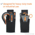 Slice 10516 Tool Holster, Holds Various Tools, Removable Belt Clib, Sturdy and Flexible Pockets, 5 Pockets, Various Sizes, Heavy Duty Industrial U...