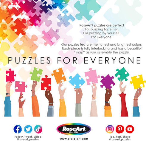 RoseArt - Home Country- Cape Ann - 1000 Piece Jigsaw Puzzle for Adults...