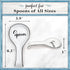 Home Acre Designs Spoon Rest For Kitchen Counter & Stove Top - White Ceramic Spoon Holder for Cooking & Counter Protection - Essential Kitchen Gad...