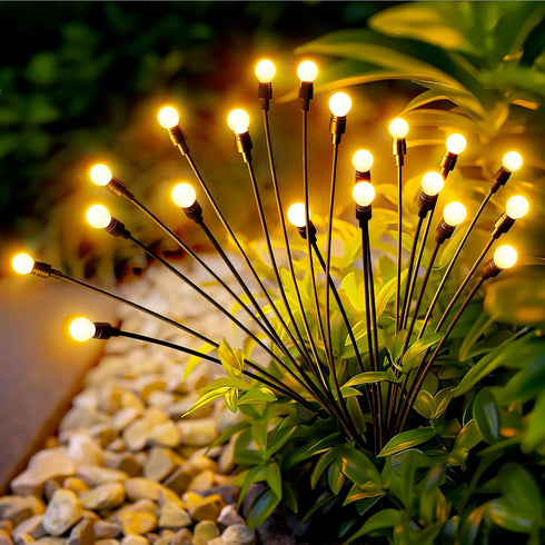 Solar Garden Lights, 20 LED Firefly Garden Lights Solar Outdoor, Solar Lights for Outside Sway by Wind,Solar Lights Outdoor Waterproof for Christm...