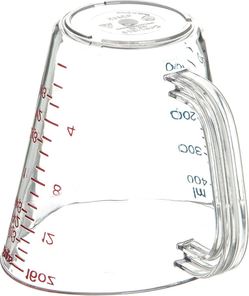 Carlisle FoodService Products 4314207 Commercial Plastic Measuring Cup, 1 Pint, Clear...