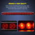 Nilight 2PCS 16Inch 11 LED Red Trailer Light Bar for Parking Stop Turn Signals Tail Brake DOT Compliant IP65 Waterproof Truck ID Marker...
