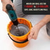 TCP Global 2 Types of Paint, Epoxy Resin, Mud Power Mixer Blade Drill Tools for Mixing Quarts to 2.5 Gallon Buckets - 14" Long, 1/4" Round and 5/1...