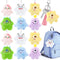 Hungdao 12 Pcs Mini Stuffed Animal Bulk Small Devil Plush Keychain Easter Gifts for Kids Mini Emotion Plush Animals Toys Christmas Goodie Bag Fill...