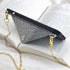 Omorro Glitter Diamond Sequins Wallet Case with Shiny Crossbody Chain for iPhone 12 Pro Max Black...