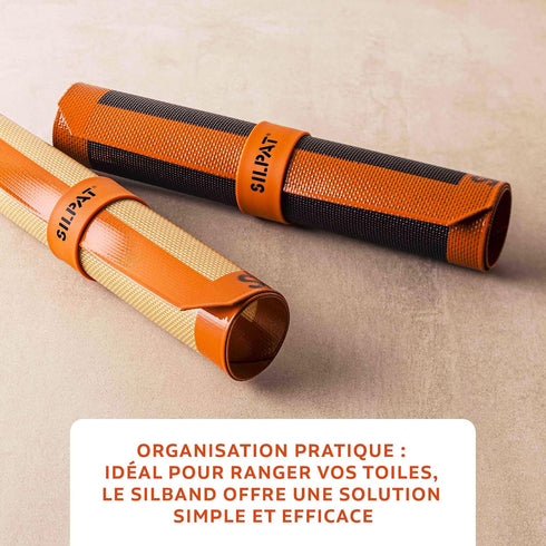 Silpat The Original Sil-band Storage Band, Orange...