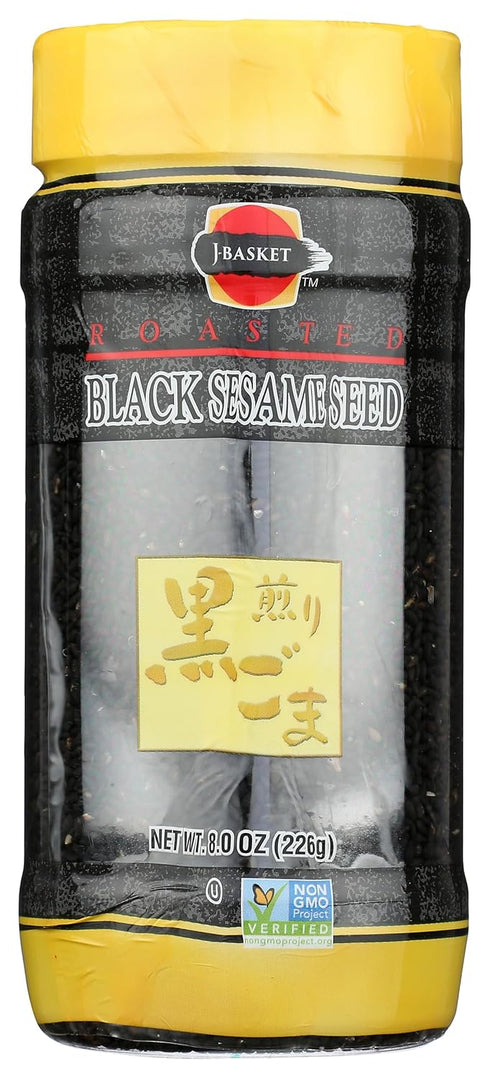 JFC Roasted Black Sesame Seeds Iri Goma, 8 oz...
