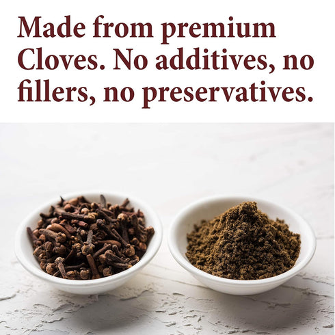 The Spice Way Cloves - ground (4 oz) clove powder or clove spice, for many savory dishes and even ground cloves tea...