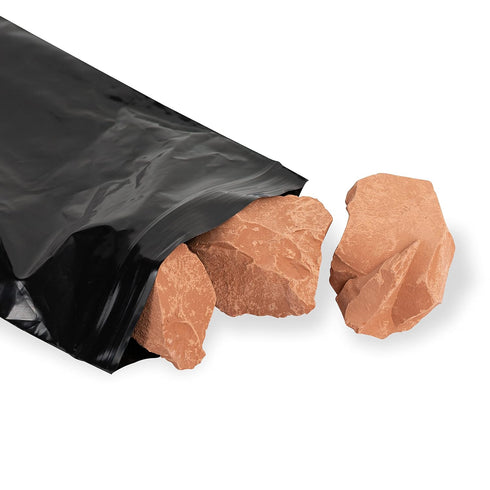 HITT Edible Clay Chunks - «Red Heart» for Eating Zero Additives ASMR Food for Pica Cravings, Handpicked Edible Dirt 200gr...