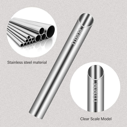 Piercing Needle Kit, Nose Piercing Needle, Holding Piercing Tool, Disposable Receiving Tubes Accessory for Nose (10mm)...