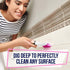 Scrub Brush Set of 3pcs - Cleaning Shower Scrubber with Ergonomic Handle and Durable Bristles - Grout Cleaner Brush - Scrub Brushes for Cleaning B...
