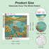 Acudotr Diamond Painting Kits for Adults, 5D DIY Sailboat Diamond Art kits for Beginners, Full Drill Diamond Painting Kits for Home Wall Decor, La...
