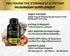 Organic Mushroom Supplement Extracts of Lions Mane Cordyceps Chaga Reishi Turkey Tail Maitake Shiitake Capsules - Natural Vitamins Minerals Antiox...
