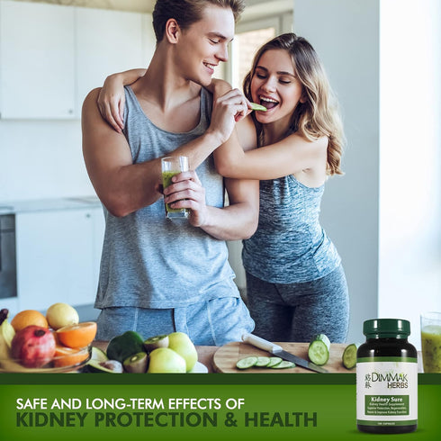 Dimmak Herbs Certified Organic Kidney Sure Health Supplement, Chinese Herb Kidney Blend Detoxifier + Regenerator for Health, Care + Protection – 1...