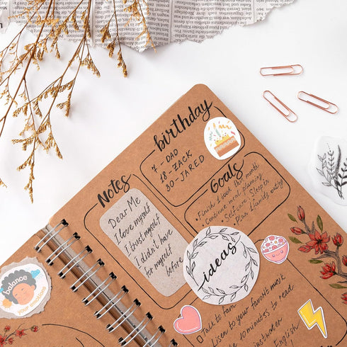 Whaline 38Pcs Bullet Journal Stencils Templates Set 5.1 x 7.9 Inch Bullet Journals Accessories Planner Stencils for DIY Crafts Home School Office ...