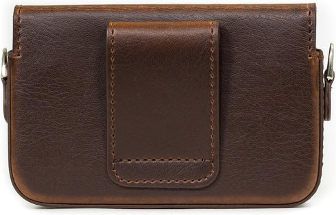 MegaGear Canon PowerShot SX620 HS, ELPH 180, ELPH 360 HS, ELPH 190 is, ELPH 170 is, SX610 HS Leather Camera Case with Strap - Dark Brown - MG1090...