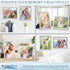Icona Bay 8x10 Picture Frames (Silver, 6 Pack), Beautifully Detailed Molding, Contemporary Picture Frame Set, Wall Mount or Table Top, Inspiration...