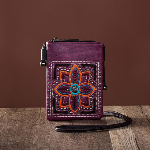 Montana West Crossbody Phone Purse for Women Western Designer Handbag with Strap...