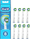 Oral-B Braun Precision Clean 4210201329343 Toothbrush Heads with Cleanmaximiser Bristles for Optimal Cleaning in Letterbox Packaging Pack of 8...