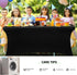 Obstal Spandex Table Cover 6ft Fitted Tablecloth Rectangular - Black Rectangle Folding Table Cloth for Birthday Party Wedding Banquet, 72L x 30W I...