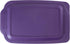 Replacement Lid Cover for Pyrex 3 QT Glass Baking Dish Caserole Container 233-PC (Purple)...