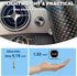ROSON Sunglass Holder for Car Dash Sunglasses Clip Premium Metal-Alloy Glasses Eyeglass Holder Truck Car Accessories for Women Man - Any Surface Y...