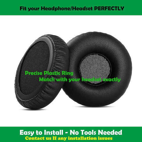 Replacement Earpads Cushions Compatible with Jabra PRO 9400BS PRO 9400 PRO 9450 PRO 9460 PRO 9465 PRO 9470 Mono Wireless Headset Ear Pads with Sof...