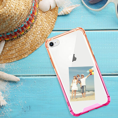 SALAWAT for iPhone SE 2020 Case, iPhone 7 Case, Clear iPhone 8 Case Cute Anti Scratch Slim Phone Case Cover TPU Bumper Hard PC Back Shockproof Pro...