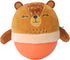 Manhattan Toy Wobbly Bobbly Bear Weighted, Soft Silicone Wobble Ball with Embroidered Plush Baby & Toddler Toy...