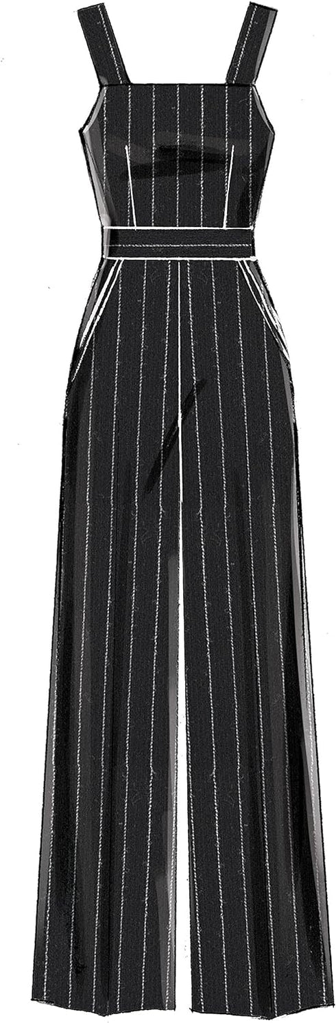 McCall's Patterns Dresses, Belt, Romper, And Jumpsuit With Pockets...