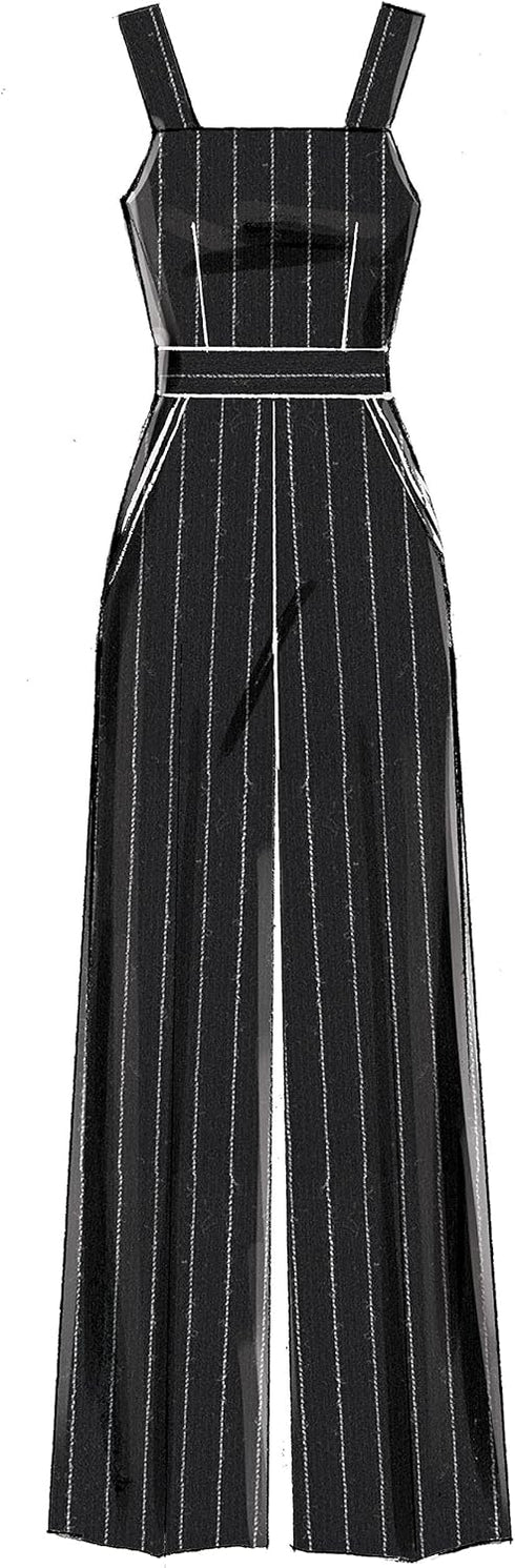 McCall's Patterns Misses' Dresses, Belt, Romper, Pockets Jumpsuit...