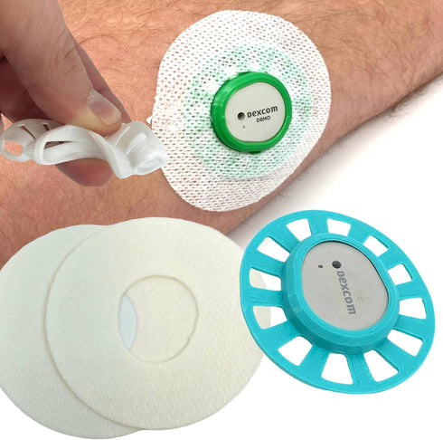 Dexcom G7 GripShield Flexible and Reusable CGM Armor-Protection from Accidental Bumps (Aqua)...