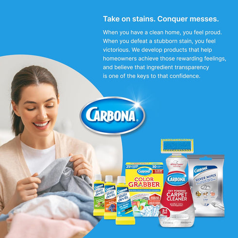 Carbona Laundry Detergent Sheets - Free & Clear (1 Pack - 25 Sheets)...