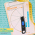 Instant Read Meat Thermometer for Kitchen Cooking, Ultra Fast Precise Waterproof Digital Food Thermometer with Backlight, Magnet and Foldable Prob...