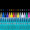 PINTAR Acrylic Paint Markers Medium Point | 14 PACK | Medium Point Paint Markers - Acrylic Paint Markers Set - Acrylic Paint Pens for Rock Paintin...