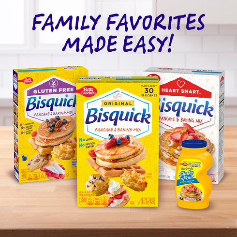 Betty Crocker Bisquick Shake 'n Pour, Buttermilk Pancake Mix, 5.1 oz...
