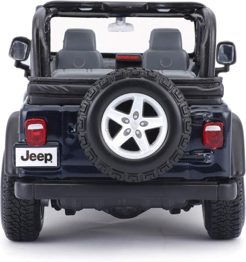Maisto 1:27 Scale Jeep Wrangler Rubicon Diecast Vehicle (Colors May Vary)...