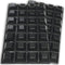Black Large Trapezoid Bumper Feet (56 Pack) Self Stick Bumper Pads - Adhesive Tall Square Bumpers for Electronics, Speakers, Laptop, Appliances, F...