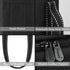 Vina 4 Bottle Wine Carrier - Travel Insulated Wine Carrying Case Cooler Tote Bag with Detachable Divider and Strong Handle, Great for Picnic, Beac...
