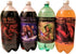 4 Soda Bottle Labels for Fantasy Themed Party. 7" x 6" Sticker Set Features an Orc, Dwarf, Elf, and Dragon....