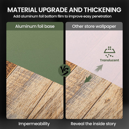 practicalWs Green Contact Paper Peel and Stick Wallpaper with Tools, Modern Removable Wall Paper for Bedroom Walls, 17.7'' x 236.2'' Self-Adhesive...