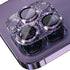 Choiche for iPhone 14 Pro/iPhone 14 Pro Max Camera Lens Protector, Bling Camera Cover with 9H Tempered Glass Lens Screen Protector Metal Ring Deco...