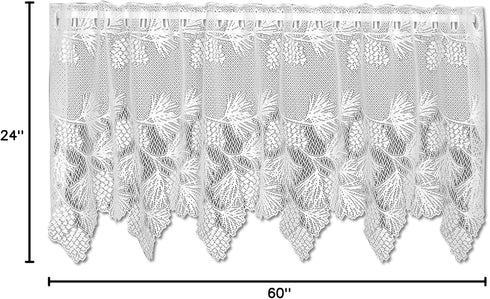 Heritage Lace Woodland 60x24 Tier, White...