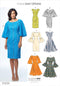 Vogue Patterns Misses' Princess Seam Dresses, 14-16-18-20-22", Green...