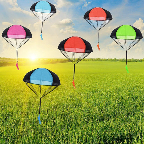 Parachute Tangle-Free Throwing Parachute Outdoor Flying,No Assembly Required Stocking Stuffers Party Favors,Classroom Prize,Birthday Gift,Novelty ...