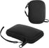 kwmobile Neoprene Case Compatible with in-Ear Headphones - 2.3 x 3.5 inches (6 x 9 cm) Case with Zip - Black...